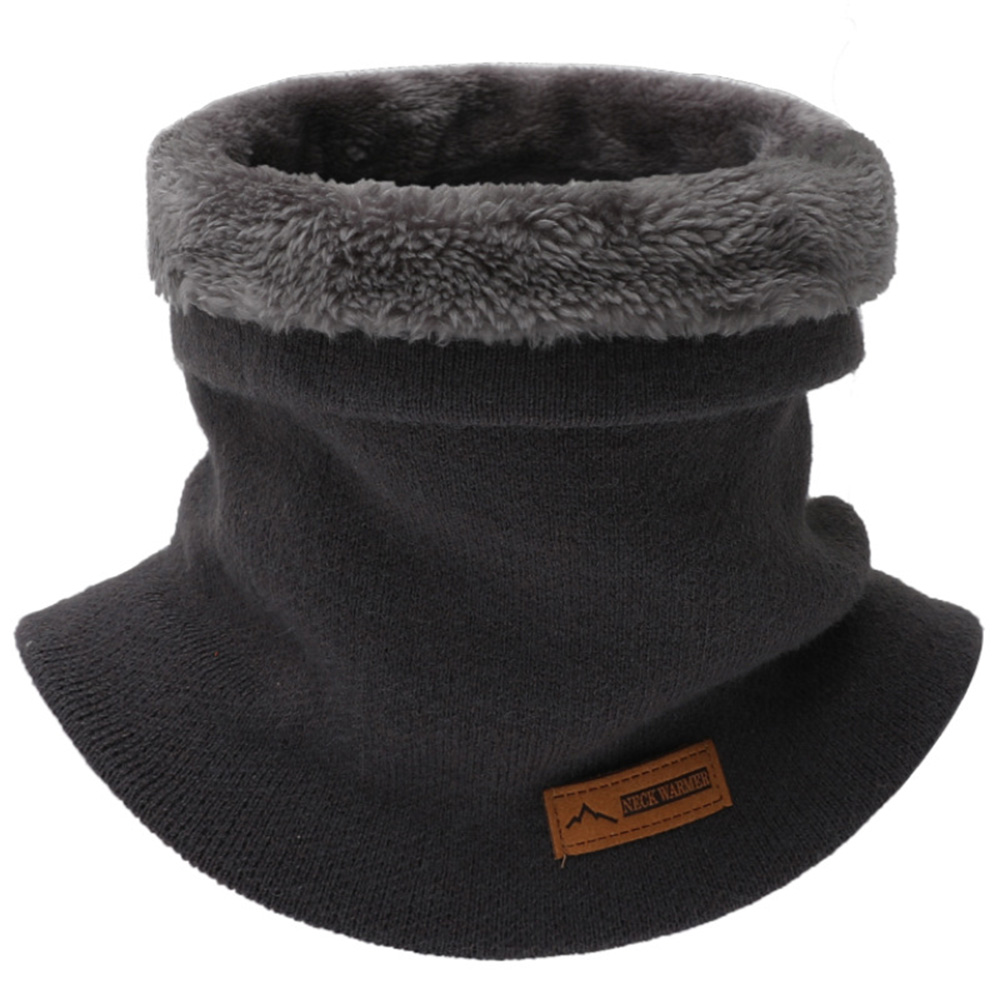 Neck Gaiter Fleece - Cashmere Plush Warm Winter Ring Scarf
