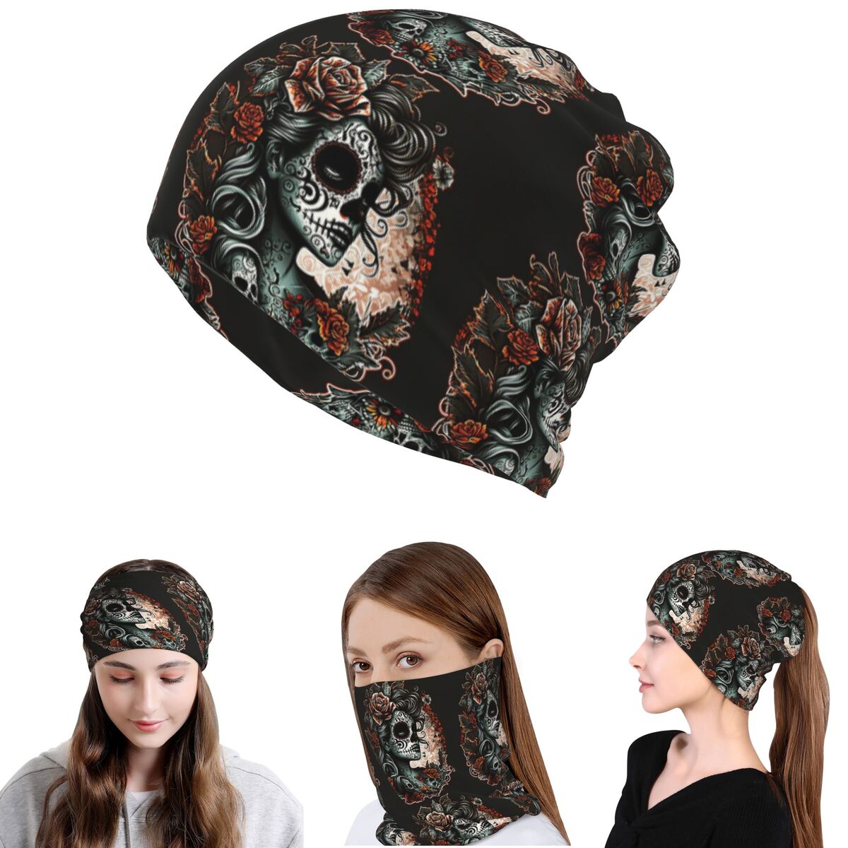 Knit Beanie Hat Warm - Alexander Gothic Las Elegantes Girls Day