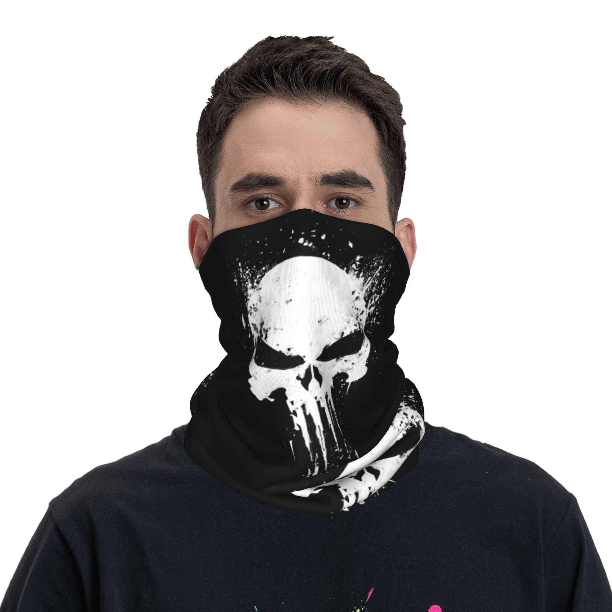Custom Skeleton Skull Bandana  – Neck Gaiter Fleece recenzja i cena