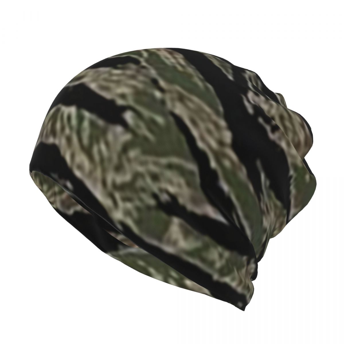 Tiger Stripe Camouflage Milita – Knit Beanie Hat Warm recenzja i cena