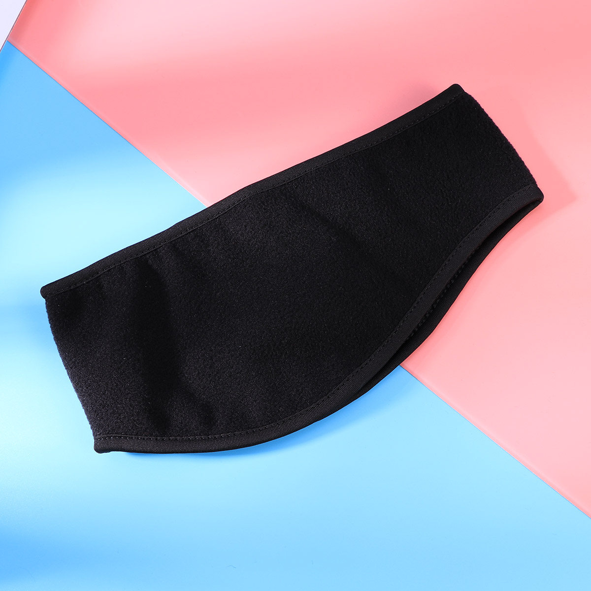Unisex Black Winter Ear Warmer – Fleece Ear Warmer Band recenzja i cena