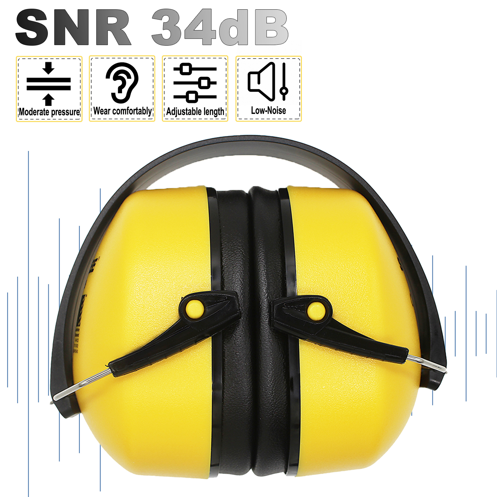 Safetree CE En 352-1: 2002 Fol – Earmuffs Foldable recenzja i cena