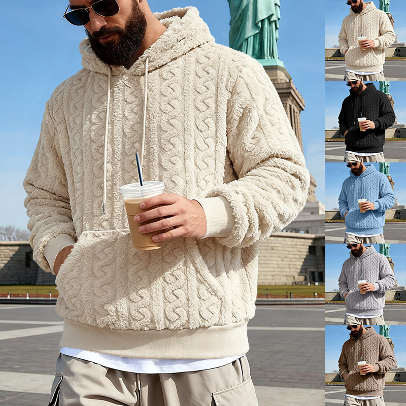 Men's Fleece Hoodie Winter War – Sherpa Hoodie Fleece recenzja i cena