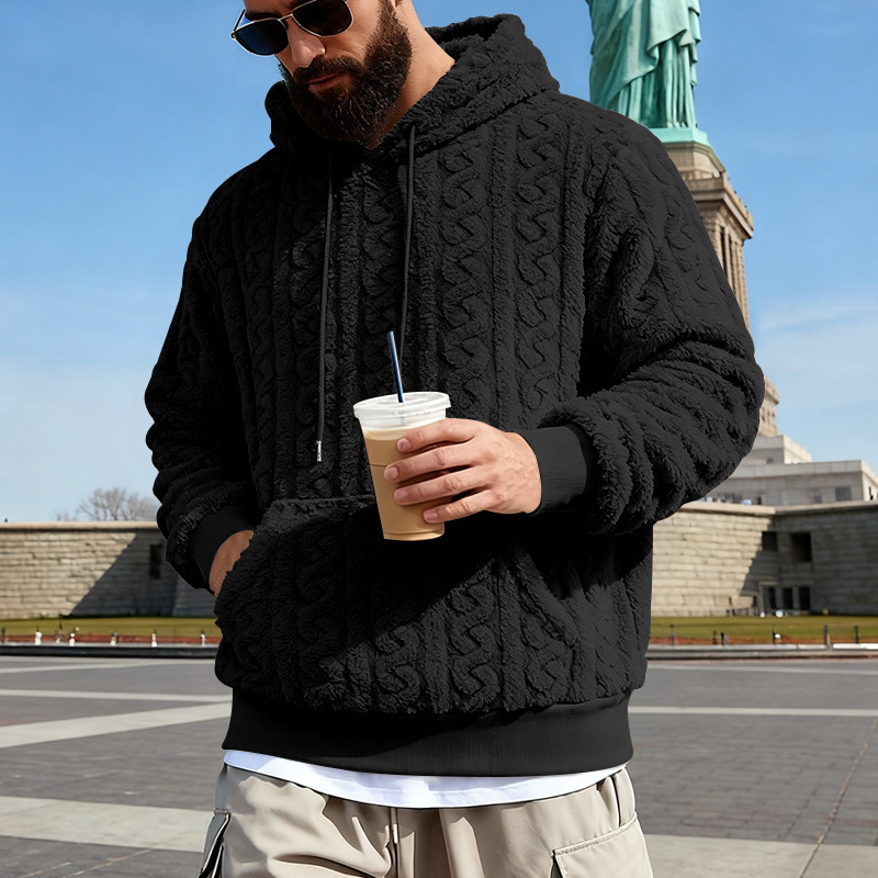 Men's Fleece Hoodie Winter War – Sherpa Hoodie Fleece recenzja i cena