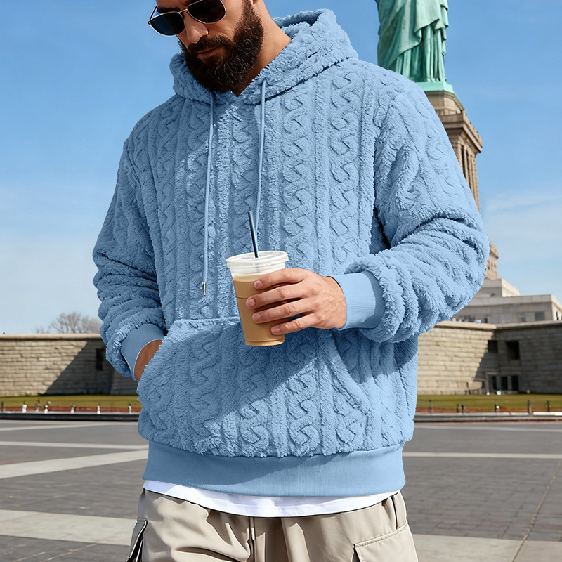 Men's Fleece Hoodie Winter War – Sherpa Hoodie Fleece recenzja i cena