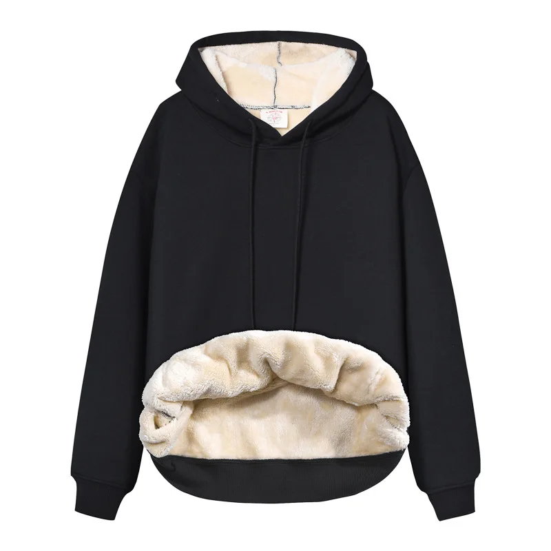 High Quality Gray Thicken Flee – Sherpa Hoodie Fleece recenzja i cena