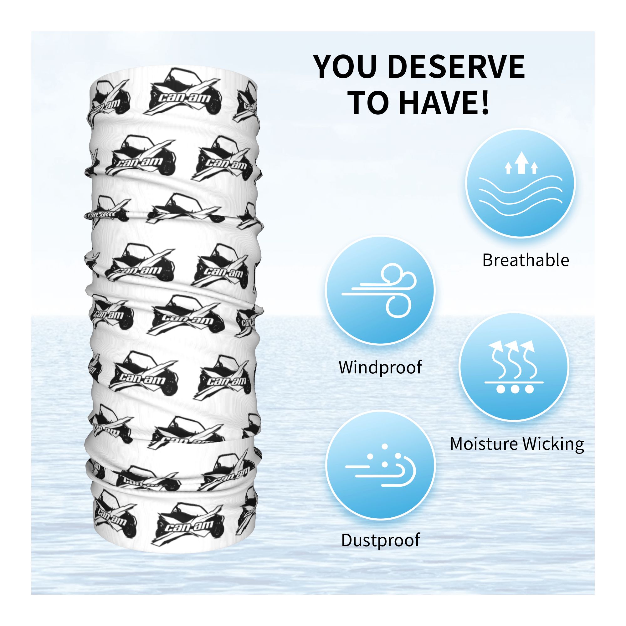 Custom Can Am Bandana Winter N – Neck Gaiter Fleece recenzja i cena