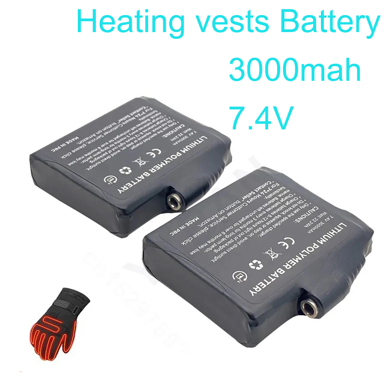 Gloves Battery 7.4V 3000mah Po – Heated Vest Battery recenzja i cena