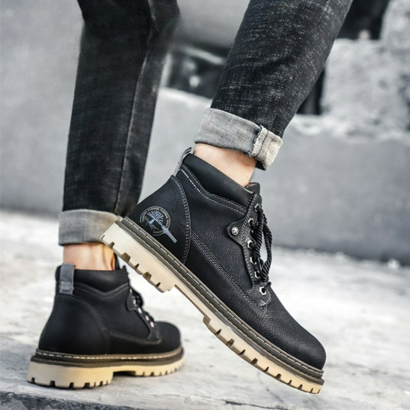 Men's Boots High-Top Casual Sh – Waterproof Winter Boot recenzja i cena