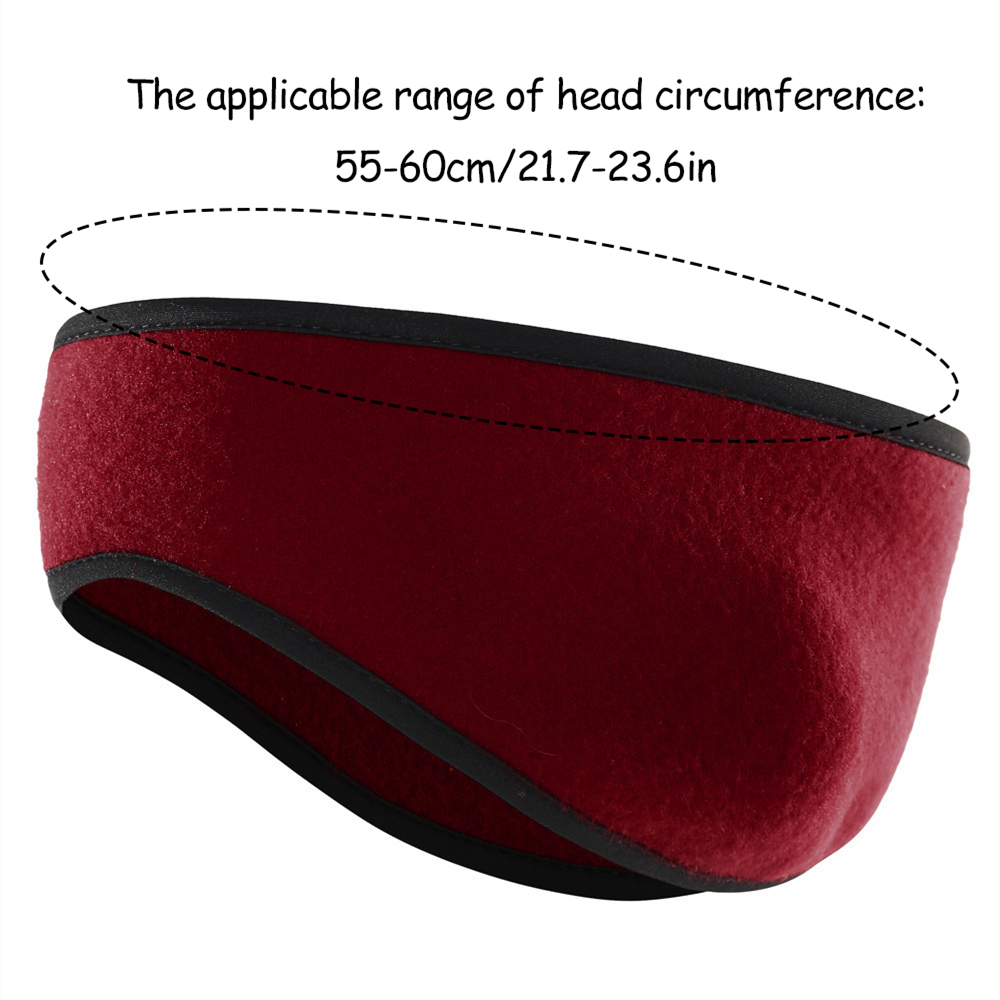 1Pc Winter Fleece Earmuffs Col – Fleece Ear Warmer Band recenzja i cena