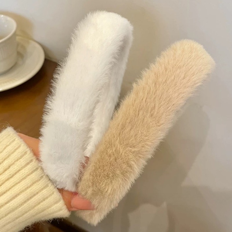 Korean Soft Headband Women Gir – Winter Headband Fleece recenzja i cena