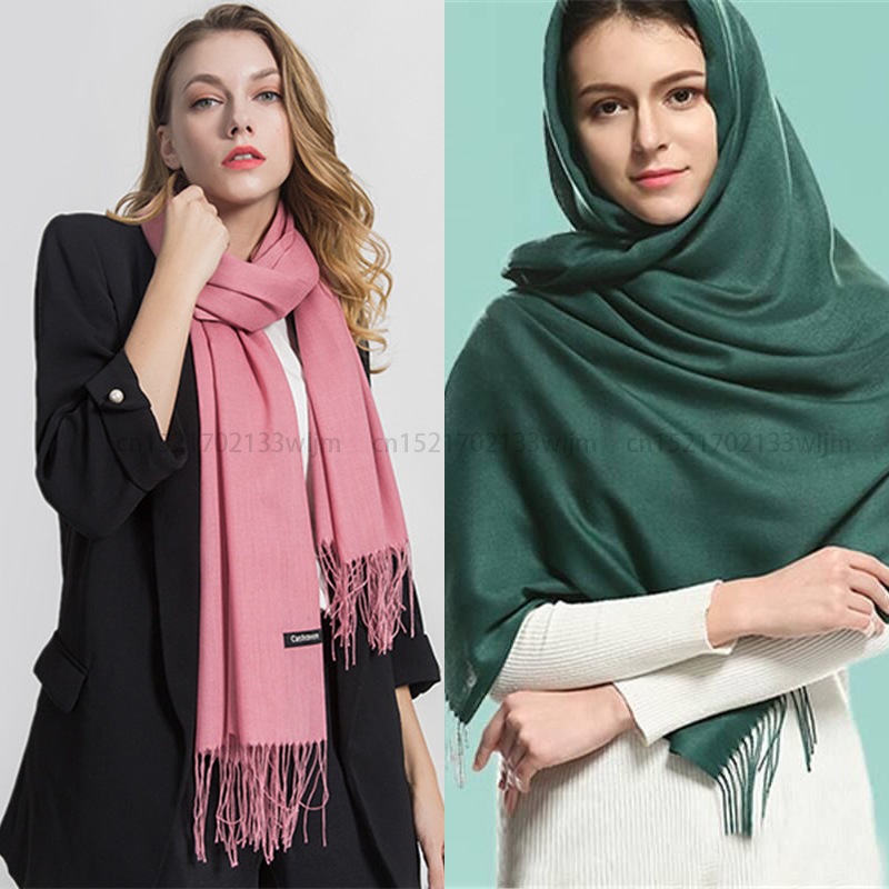 2024 Fashion Winter Women Scar – Cashmere Pashmina Wrap recenzja i cena