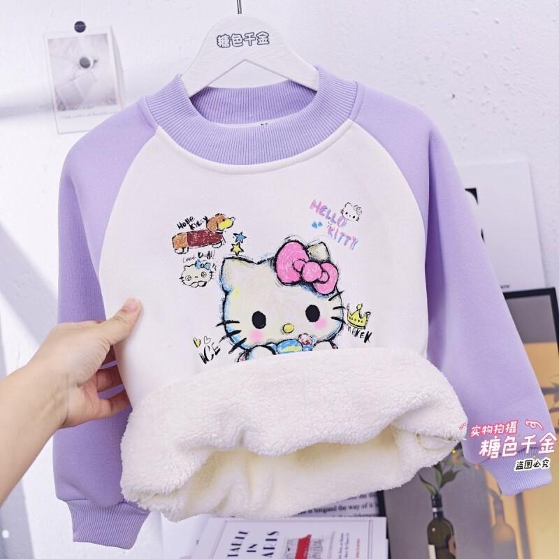 Sanrio Hello Kitty Girls Fleec – Sherpa Hoodie Fleece recenzja i cena