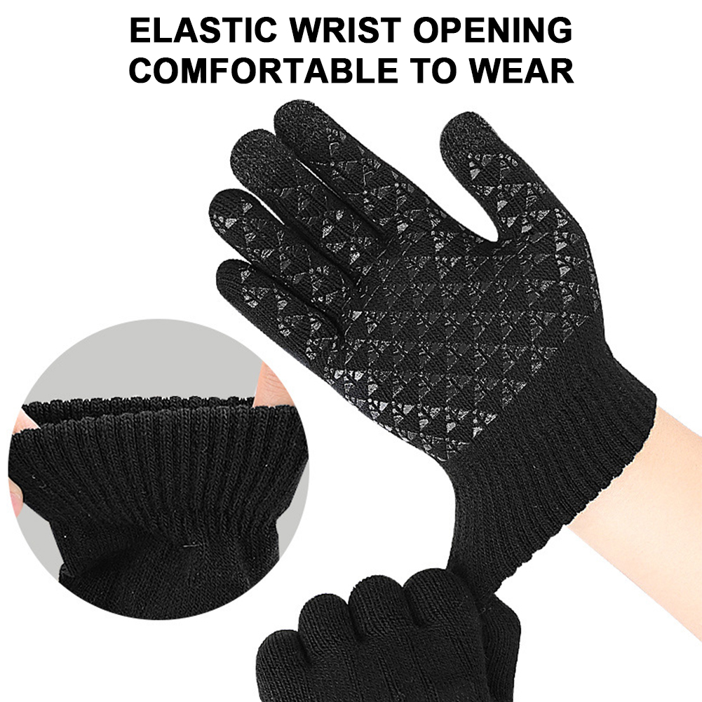 USB Heated Knitted Gloves Full – Touch Screen Gloves recenzja i cena