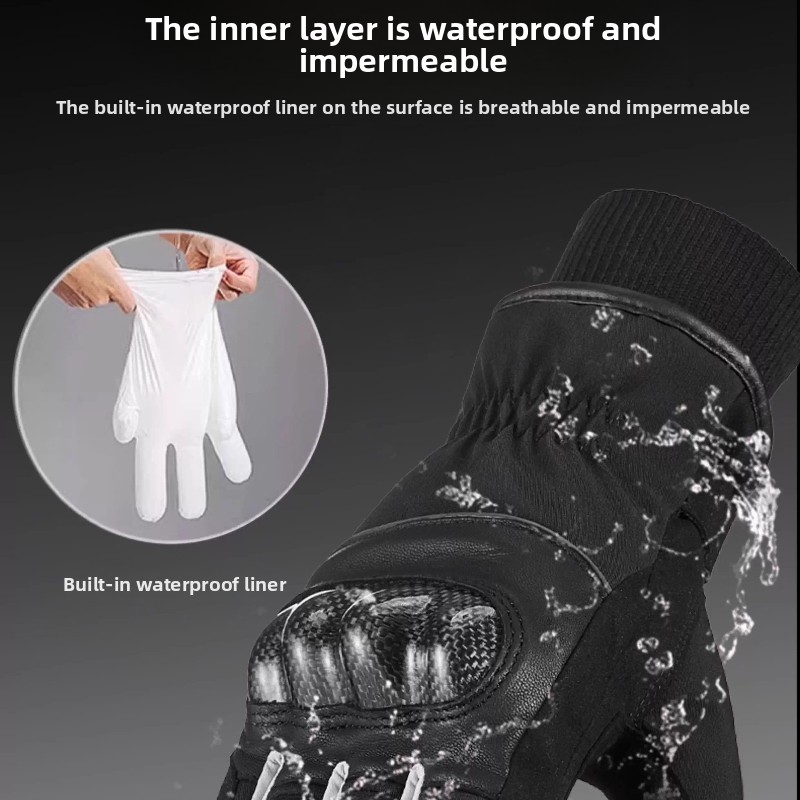 Winter Warm Motorcycle Gloves  – Touch Screen Gloves recenzja i cena