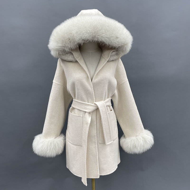 MISSJANEFUR Wool Coat with Rea – Wool Coat Peacoat recenzja i cena