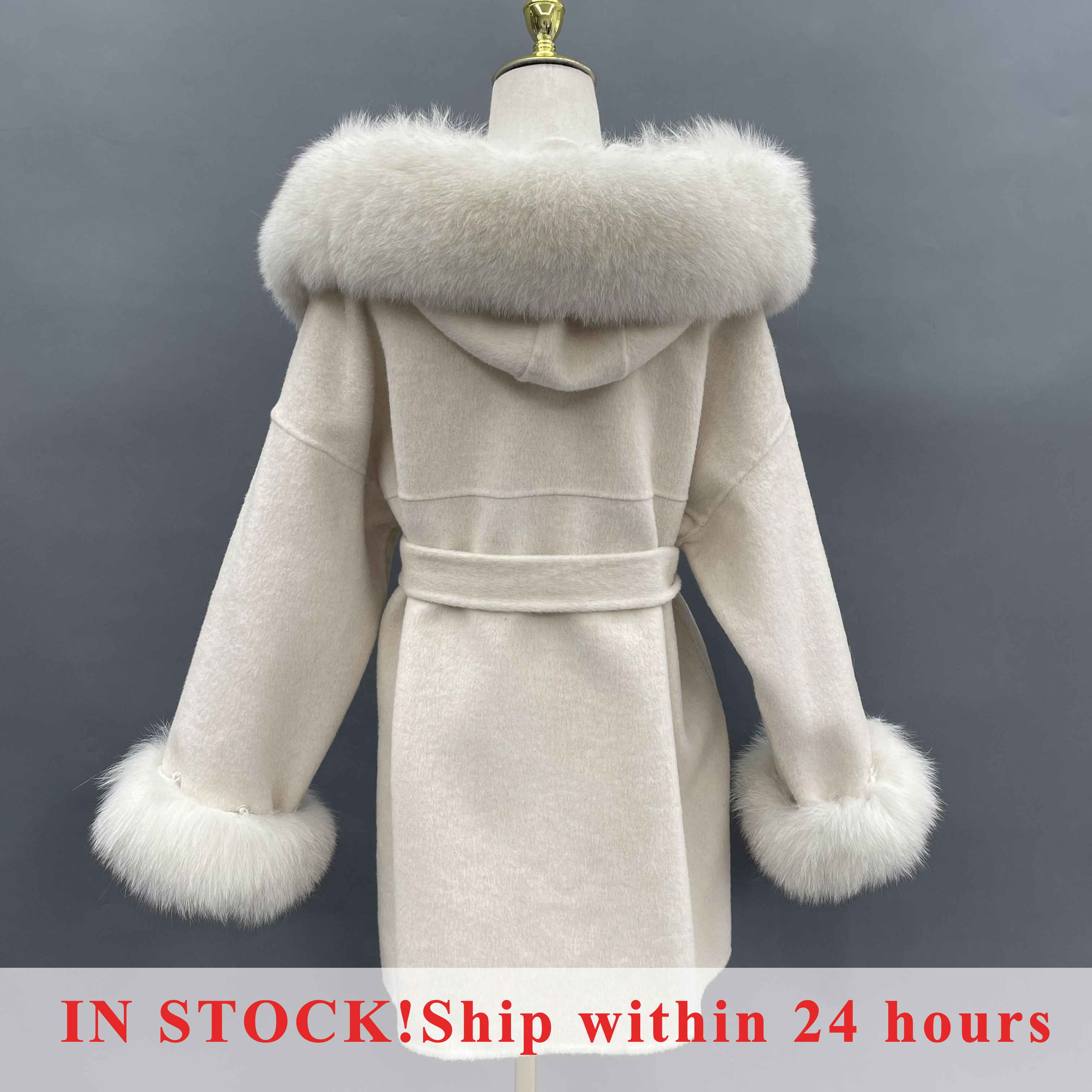 MISSJANEFUR Wool Coat with Rea – Wool Coat Peacoat recenzja i cena
