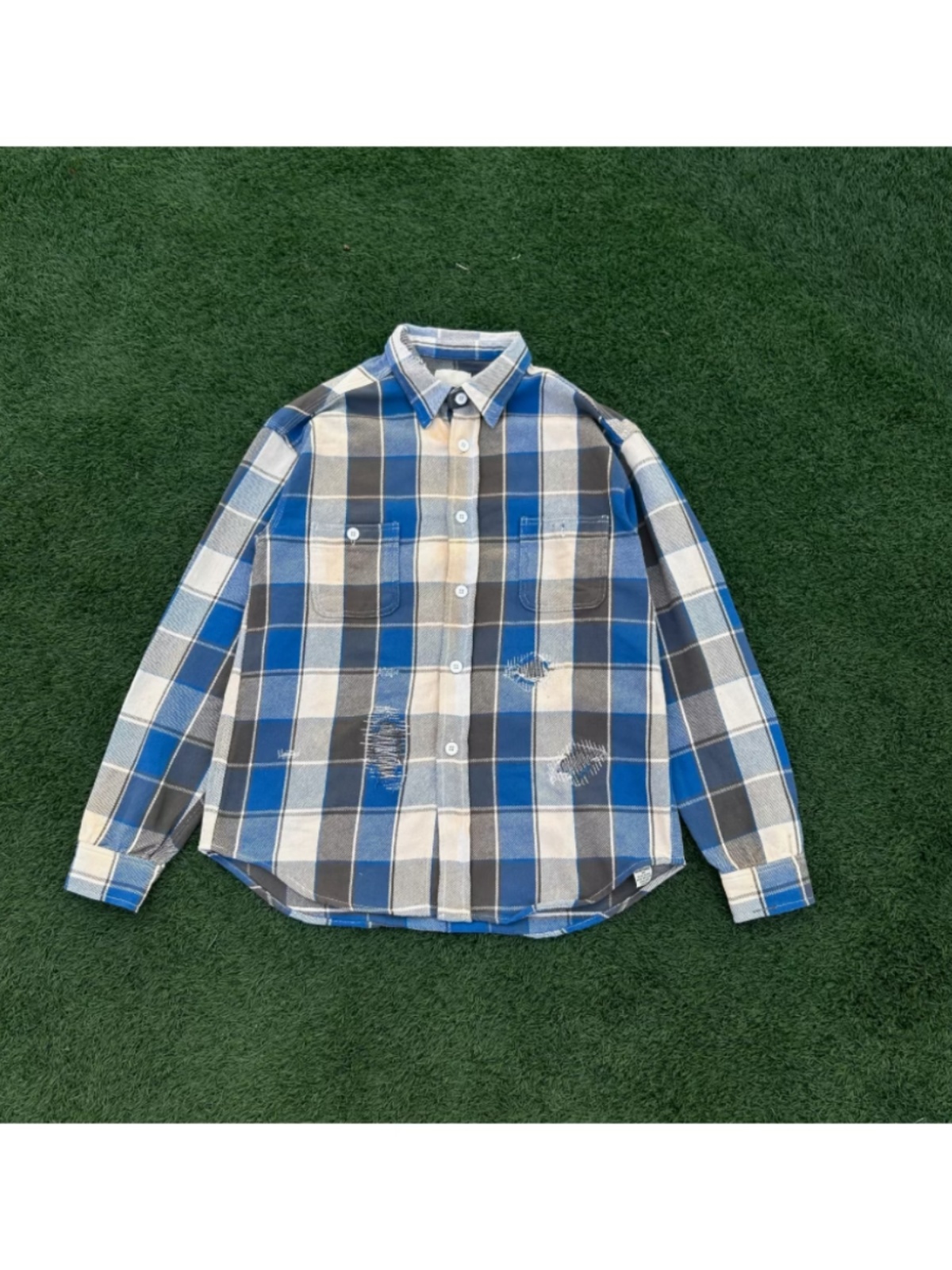Japanese line BOWWOW FLANNEL L – Flannel Shirt Lined recenzja i cena