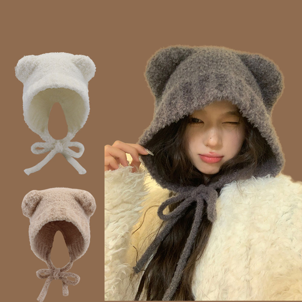 new Lambhair Winter Harajuku y – Knit Beanie Hat Warm recenzja i cena