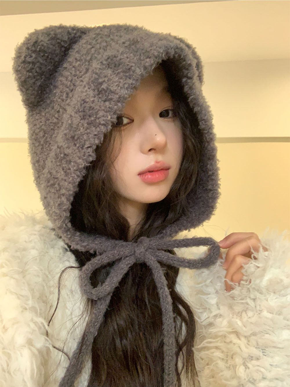 new Lambhair Winter Harajuku y – Knit Beanie Hat Warm recenzja i cena