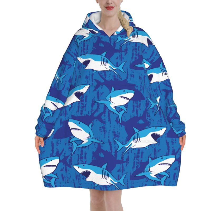 Wearable Blanket Hoodie Cartoo – Sherpa Hoodie Fleece recenzja i cena