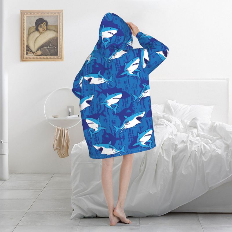Wearable Blanket Hoodie Cartoo – Sherpa Hoodie Fleece recenzja i cena