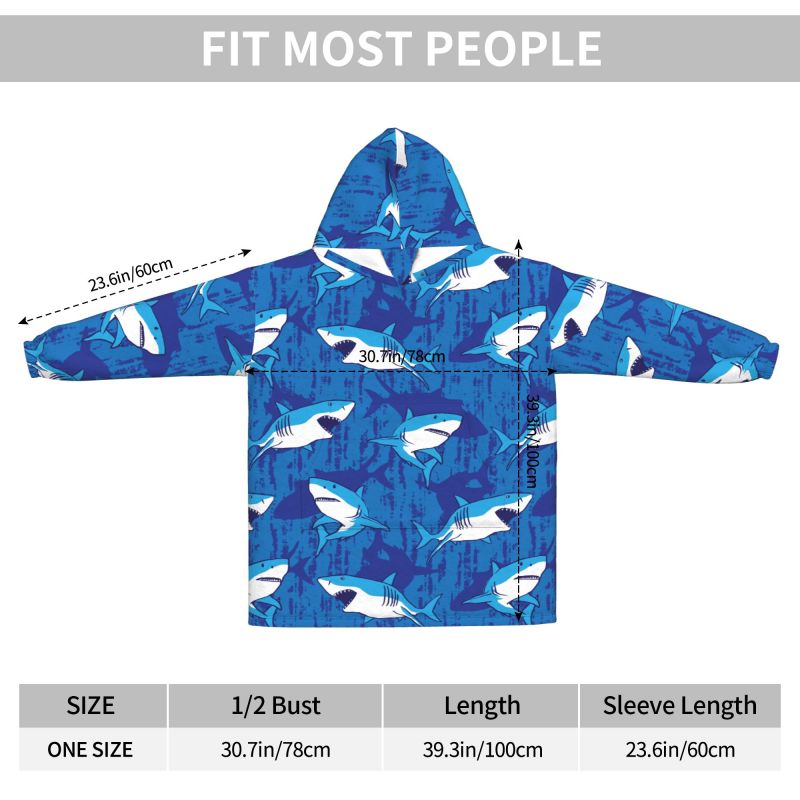 Wearable Blanket Hoodie Cartoo – Sherpa Hoodie Fleece recenzja i cena