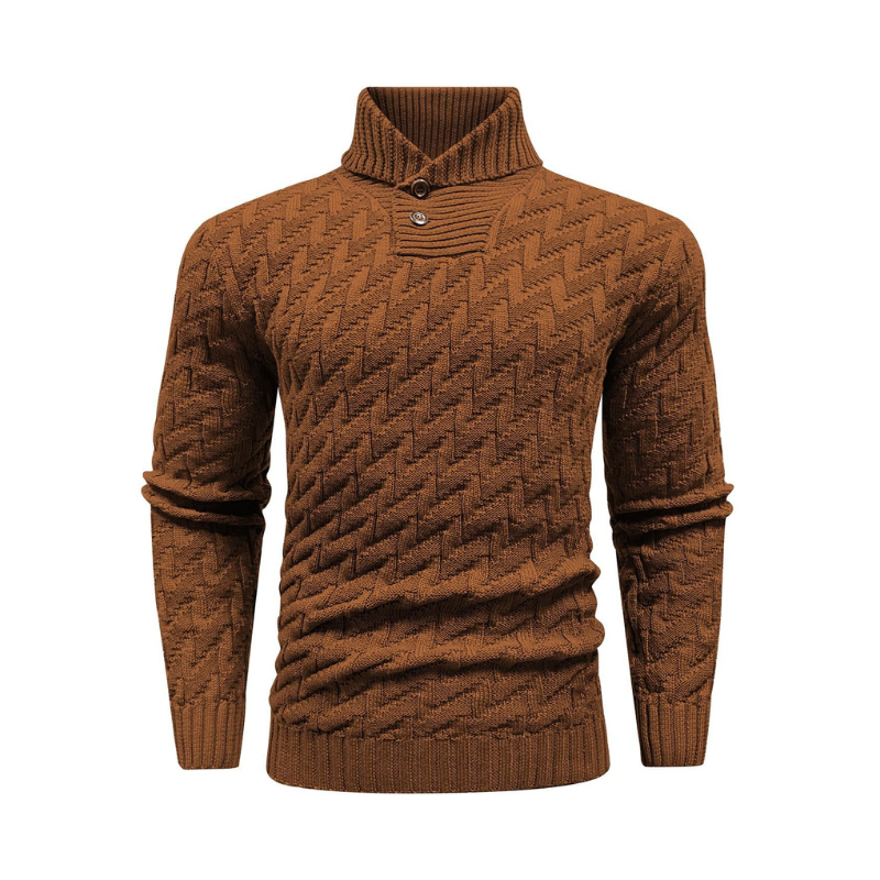 Men's Sweater Spring Shawl Col – Wool Scarf Men recenzja i cena