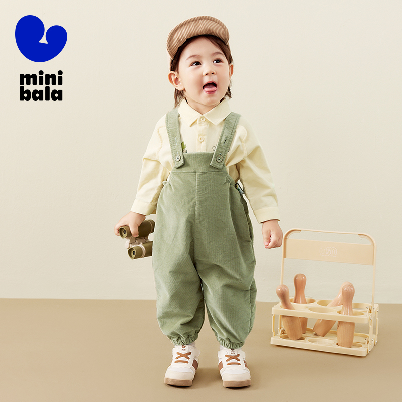 Mini Bala Kids Overalls Boys G – Corduroy Pant Warm recenzja i cena