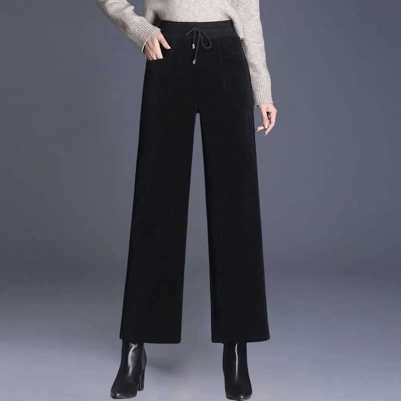 Autumn Winter Corduroy Wide Le – Corduroy Pant Warm recenzja i cena