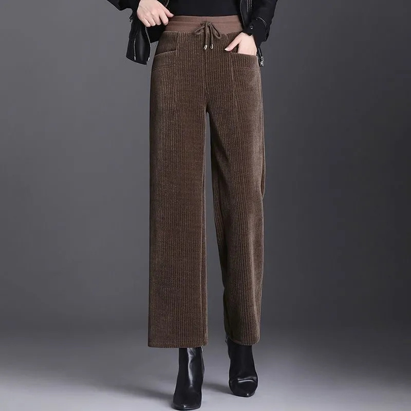 Autumn Winter Corduroy Wide Le – Corduroy Pant Warm recenzja i cena