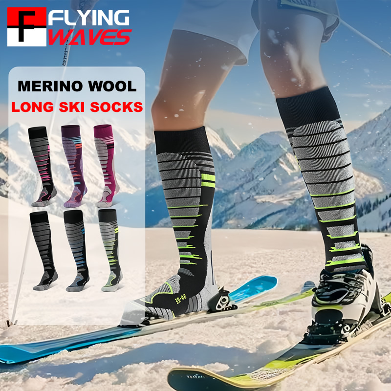 Merino Wool Ski Socks Cold Wea – Thermal Sock Wool recenzja i cena