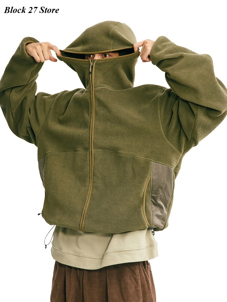 Mens Hoodie Autumn Winter Cott – Sherpa Hoodie Fleece recenzja i cena