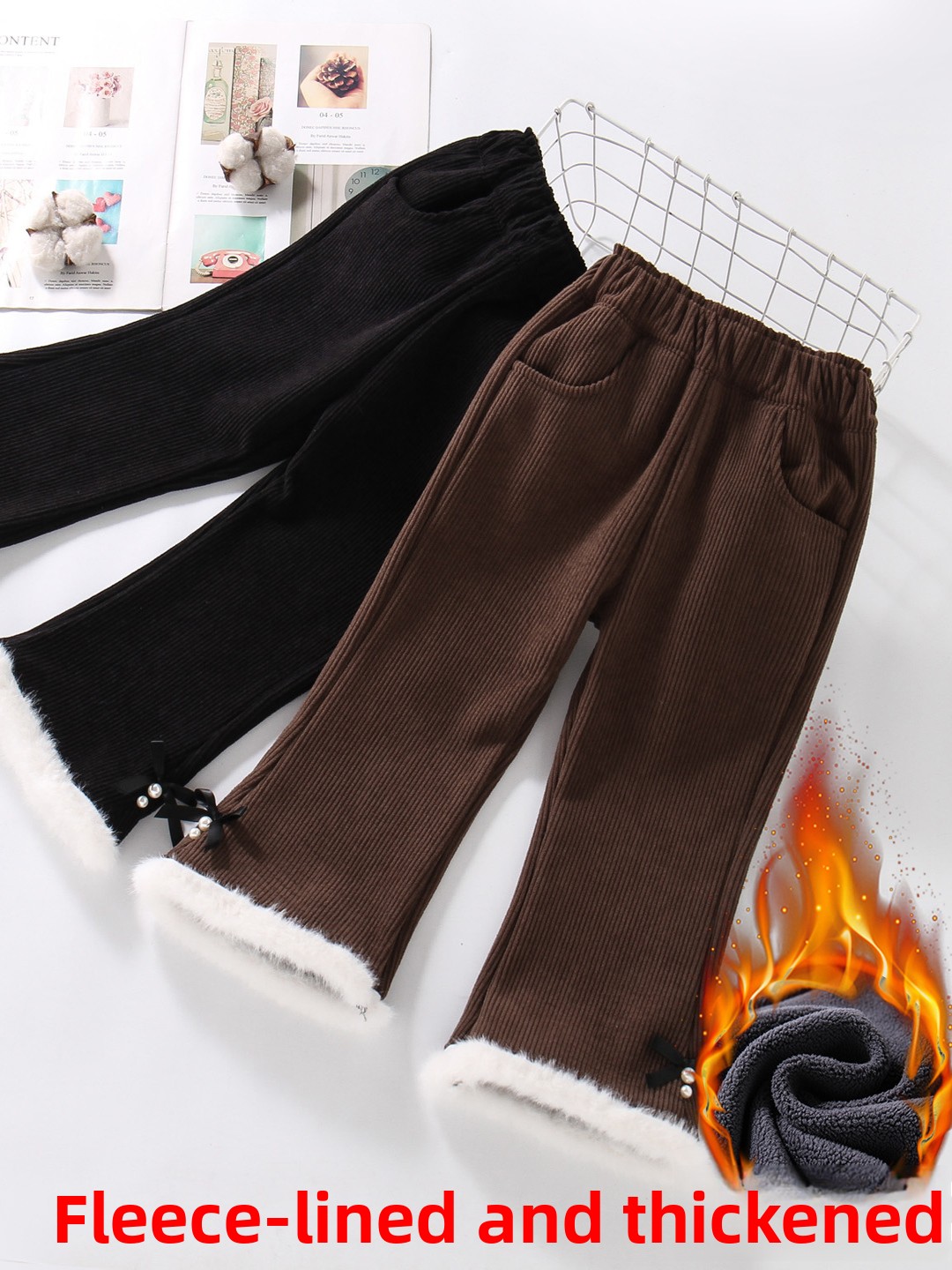 Thiened Fce Children's Bell Bo – Corduroy Pant Warm recenzja i cena