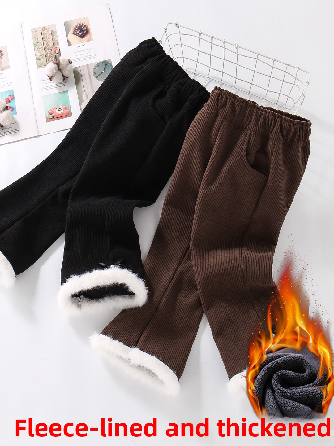 Thiened Fce Children's Bell Bo – Corduroy Pant Warm recenzja i cena