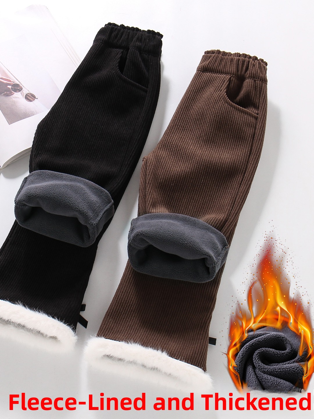 Thiened Fce Children's Bell Bo – Corduroy Pant Warm recenzja i cena
