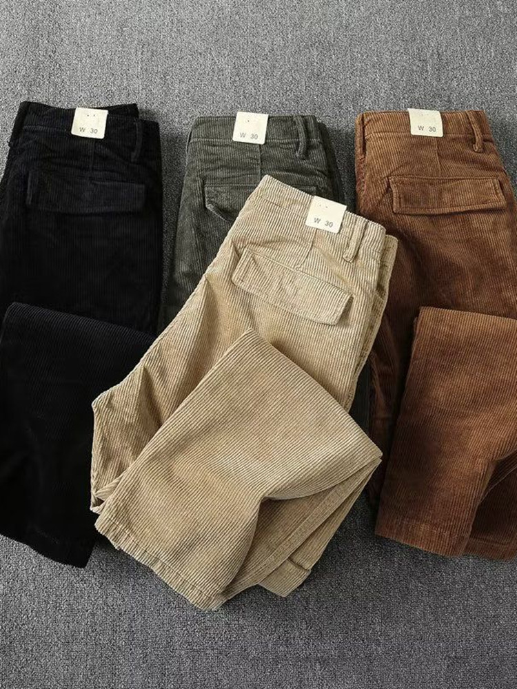 Spring and Autumn New Fashion  – Corduroy Pant Warm recenzja i cena