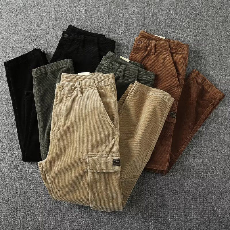 Spring and Autumn New Fashion  – Corduroy Pant Warm recenzja i cena
