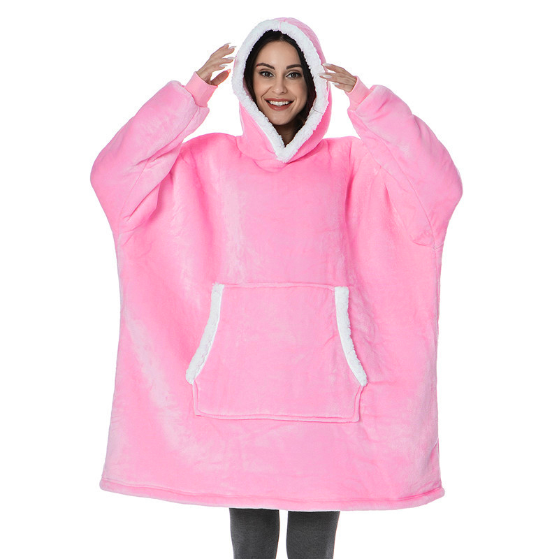 Wearable Adult Super Soft Flan – Sherpa Hoodie Fleece recenzja i cena