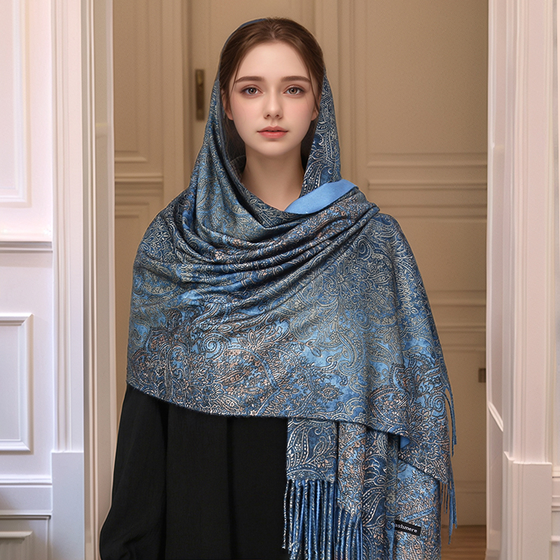 Luxury Paisley Pashmina Shawl  – Cashmere Pashmina Wrap recenzja i cena