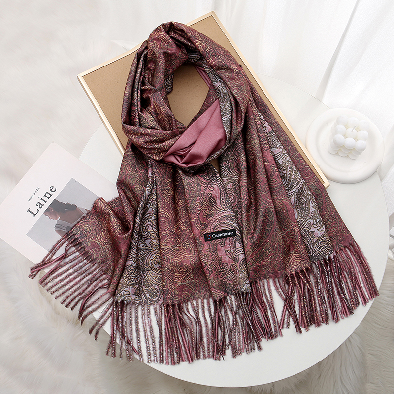 Luxury Paisley Pashmina Shawl  – Cashmere Pashmina Wrap recenzja i cena