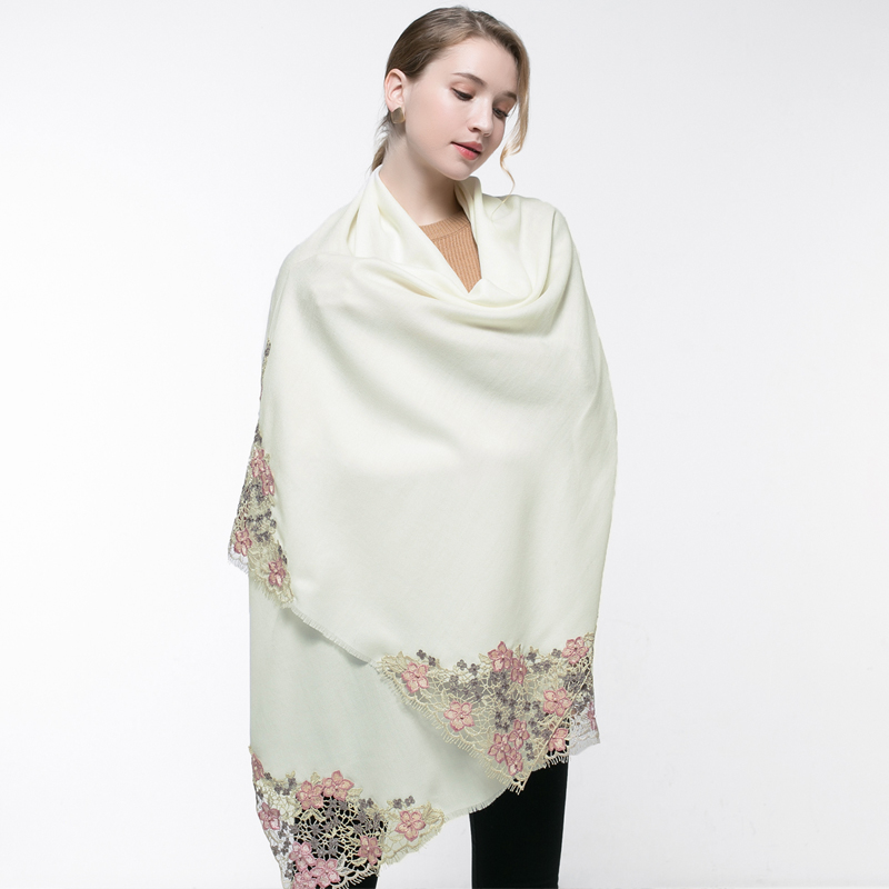 100% Real Wool Pink Scarf Wome – Cashmere Pashmina Wrap recenzja i cena