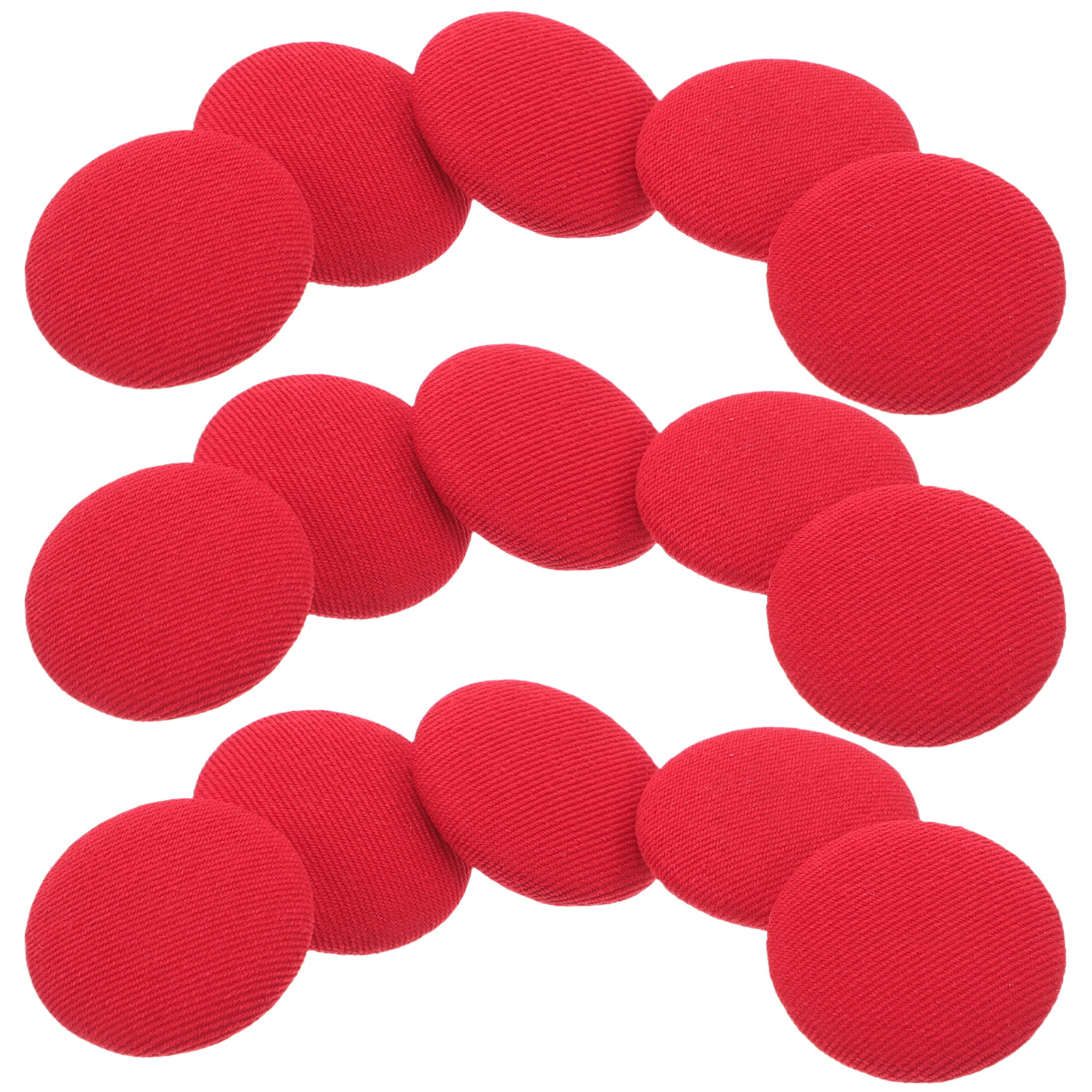 20Pcs Flat Round Fabric Covere – Wool Coat Peacoat recenzja i cena