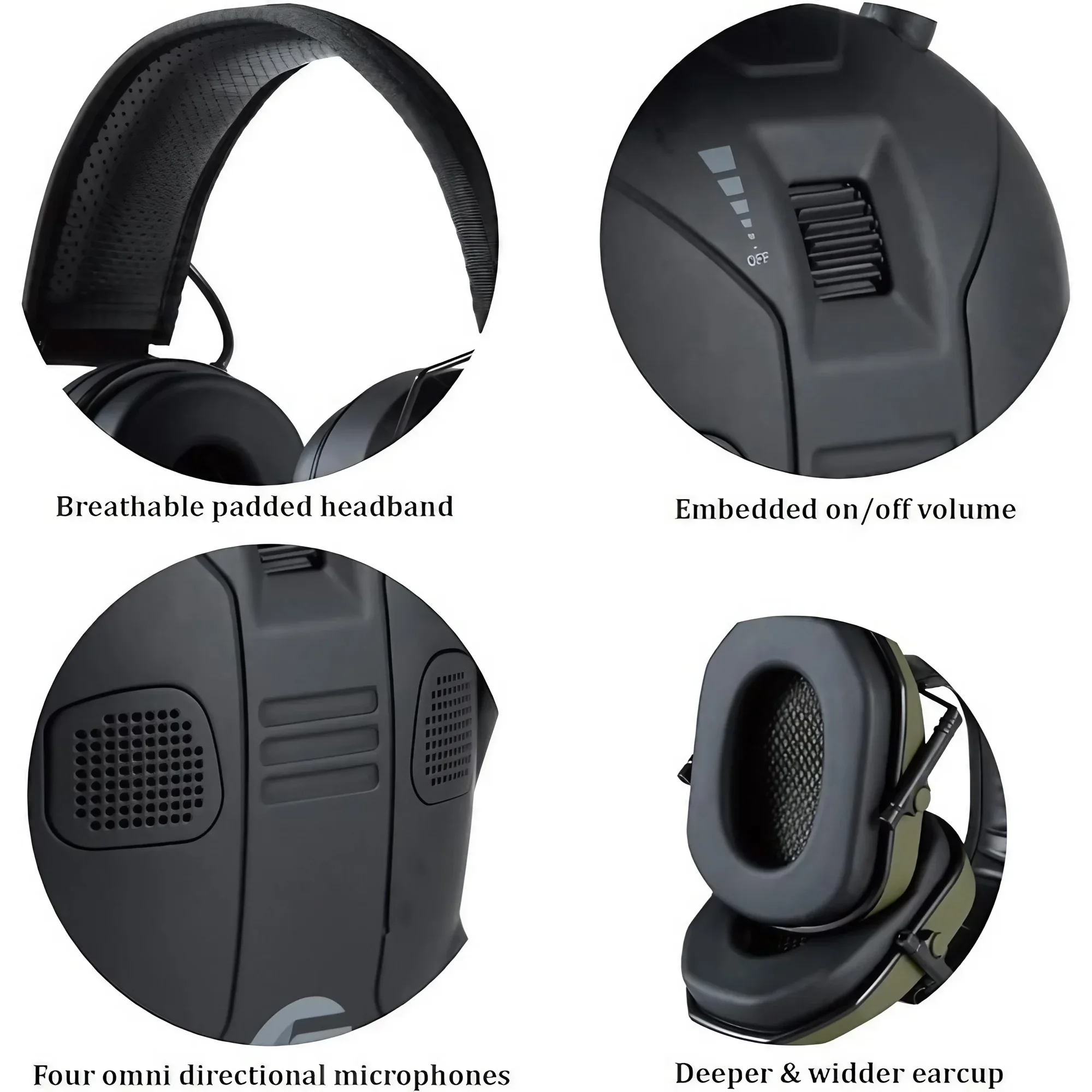 Tactical Foldable Earmuffs 360 – Earmuffs Foldable recenzja i cena