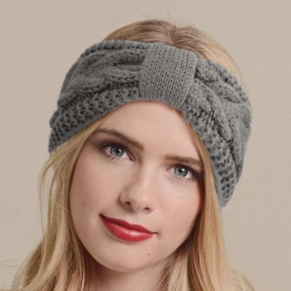 Winter Knitted Women Headbands – Winter Headband Fleece recenzja i cena