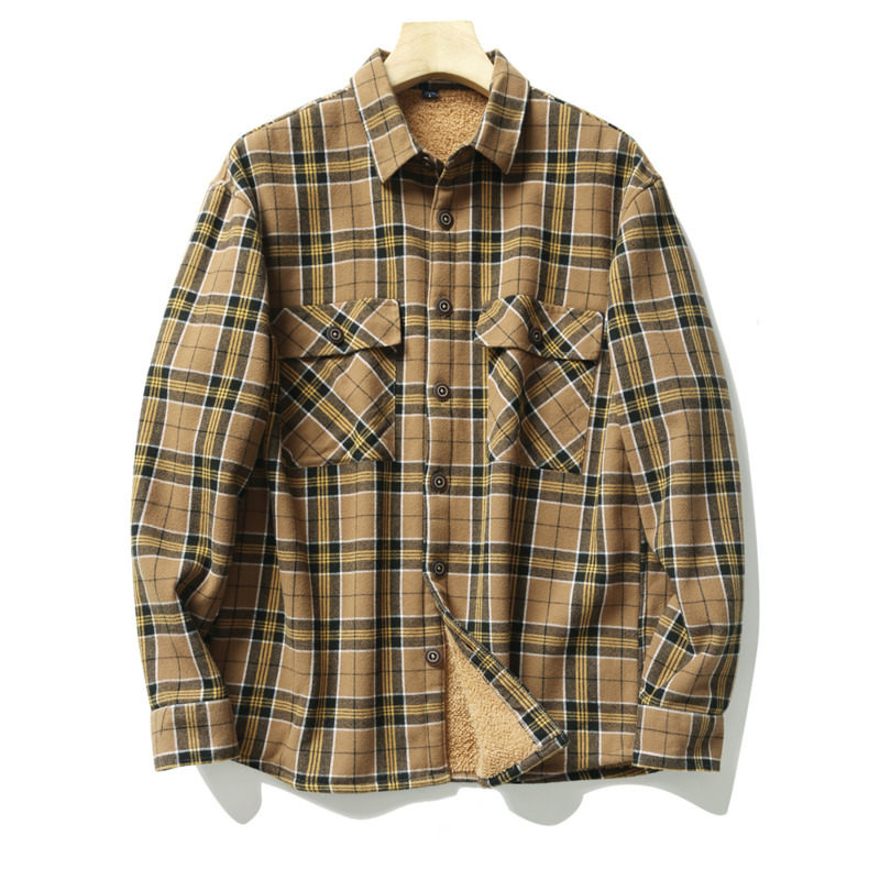Men's Plaid Flannel Shirts Jac – Flannel Shirt Lined recenzja i cena
