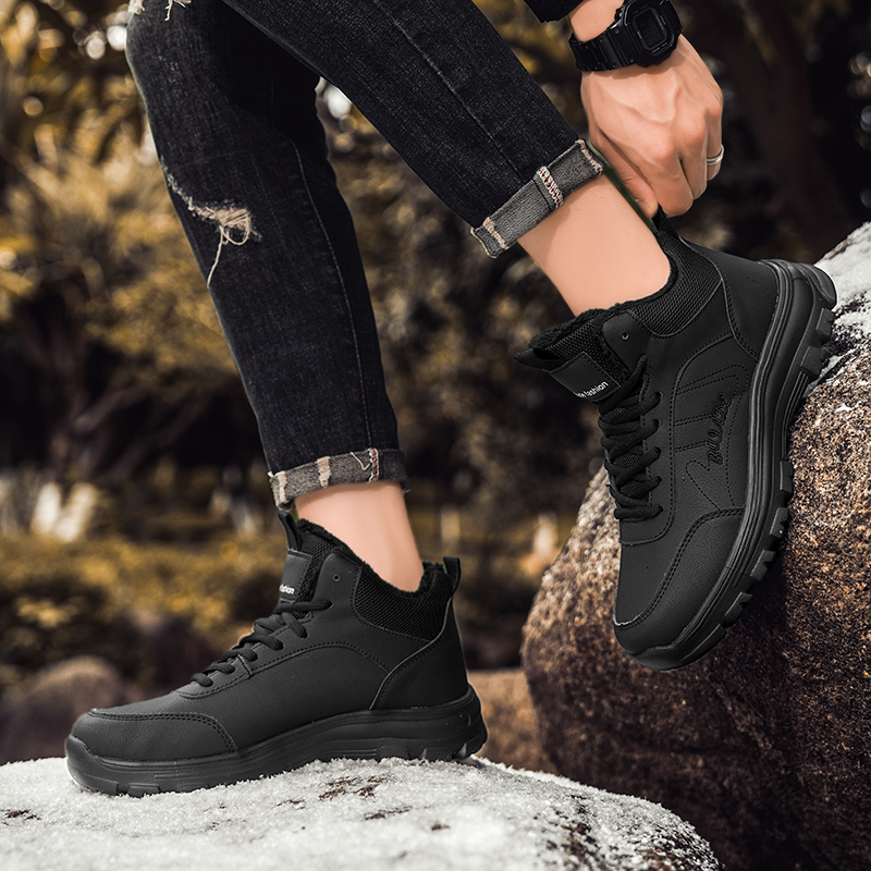 Brand Men's Boots Warm Plush S – Waterproof Winter Boot recenzja i cena