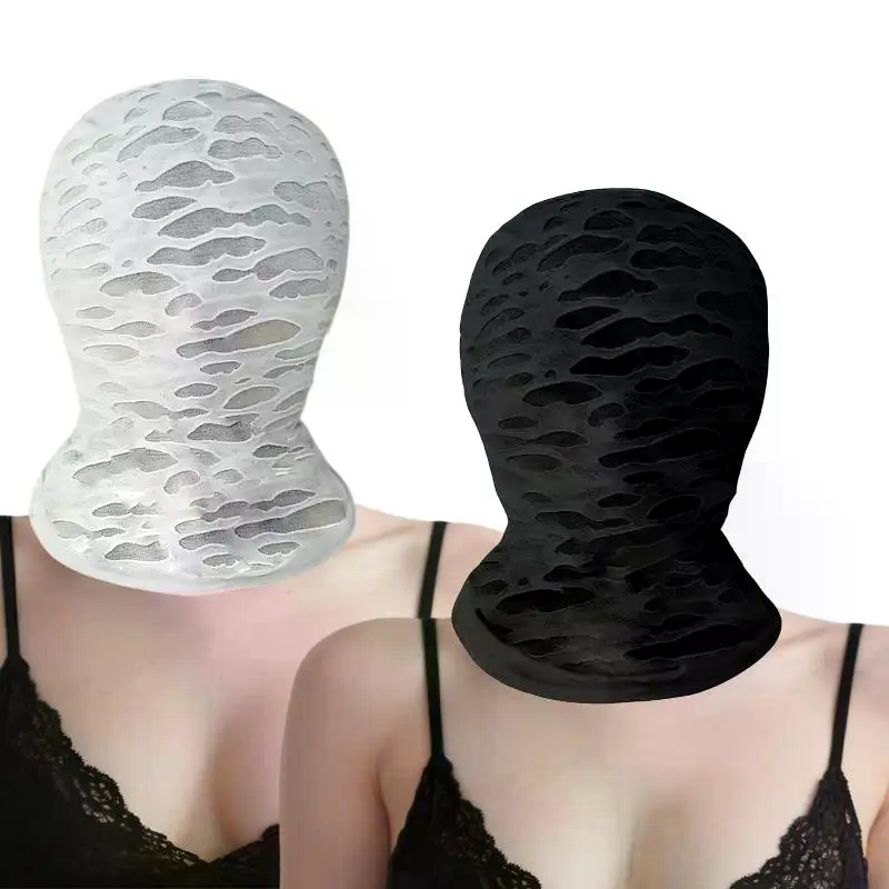 Gothic Punk Distressed Ripped  – Balaclava Ski Mask recenzja i cena