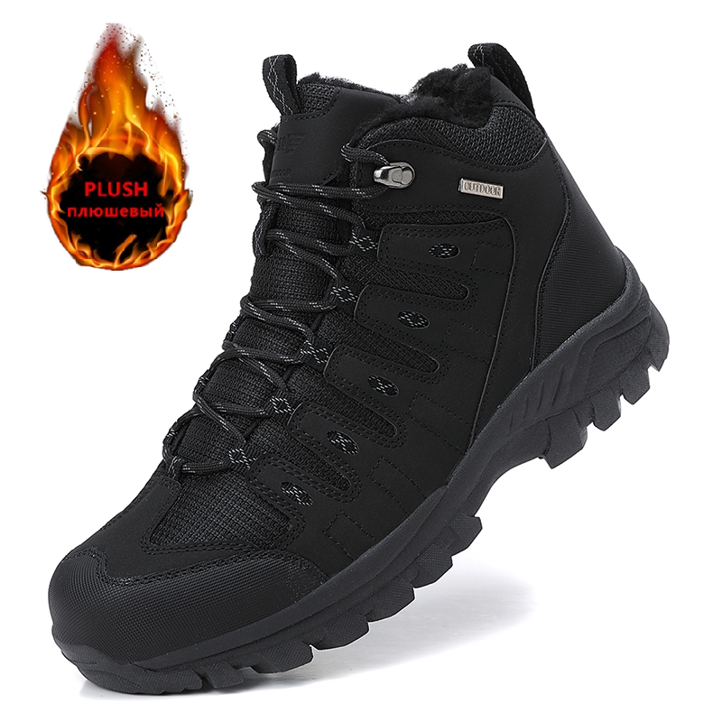 Winter Men's Boots Warm Plush  – Waterproof Winter Boot recenzja i cena