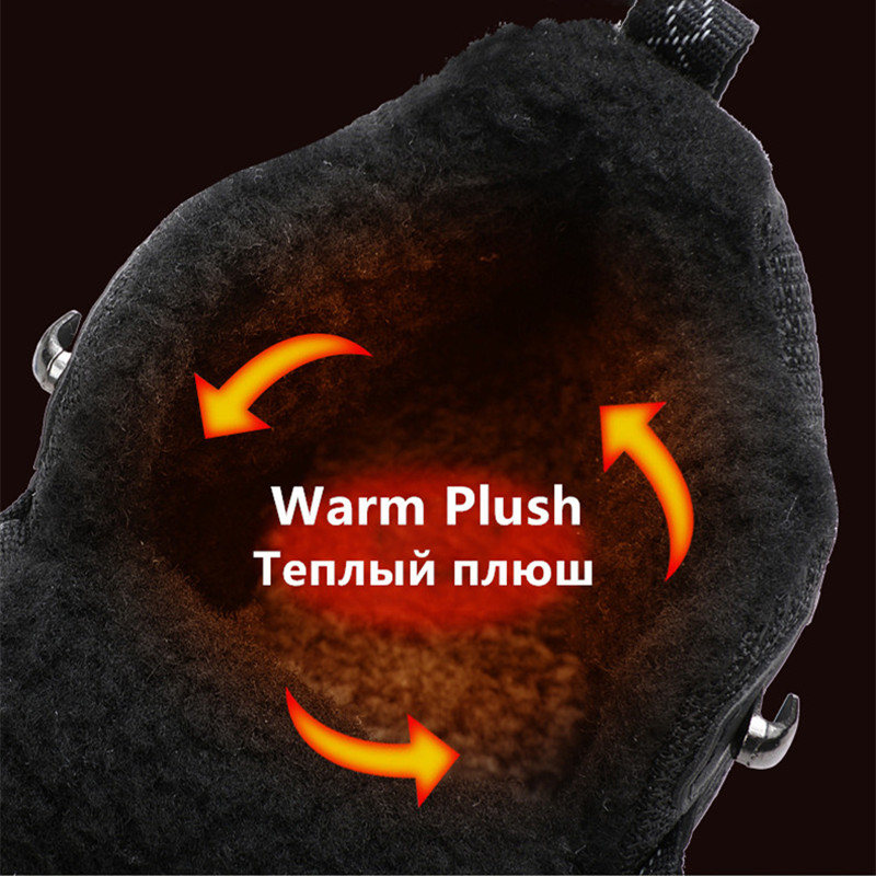 Winter Men's Boots Warm Plush  – Waterproof Winter Boot recenzja i cena